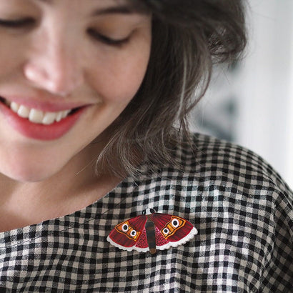 Erstwilder Fluttering Bogong Brooch AR1BH01