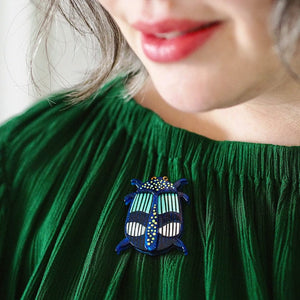 Erstwilder A Jewel Among Beetles Brooch AR1BH05