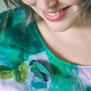Erstwilder Melodic Moments Cicada Brooch AR1BH06