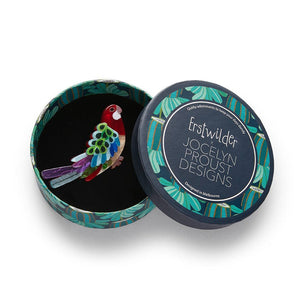 Erstwilder Rosie Rosella Brooch AR1BH13