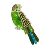 Flossie the Budgie Brooch