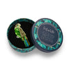 Erstwilder Flossie the Budgie Brooch AR1BH16