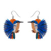 Kyrie Kingfisher Drop Earrings