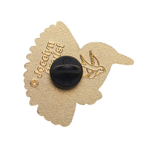 Erstwilder Kyrie Kingfisher Enamel Pin AR1EP01