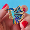Erstwilder Kyrie Kingfisher Enamel Pin AR1EP01