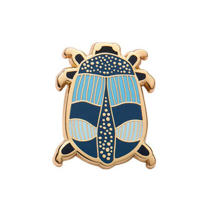 Erstwilder A Jewel Among Beetles Enamel Pin AR1EP03
