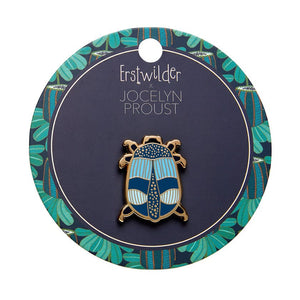 Erstwilder A Jewel Among Beetles Enamel Pin AR1EP03