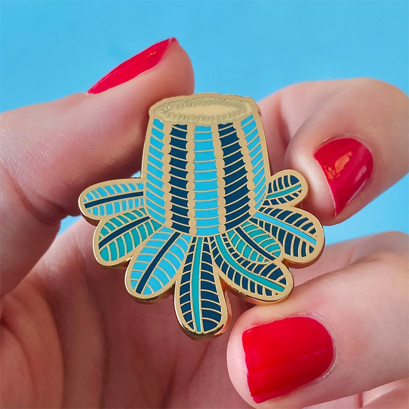 Erstwilder The Wild Banksia Enamel Pin AR1EP04