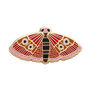 Erstwilder Fluttering Bogong Enamel Pin AR1EP06