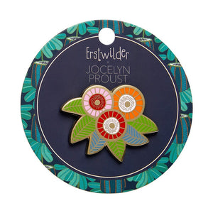 Erstwilder Brilliant Blossoms Flowering Gum Enamel Pin AR1EP09