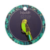 Flossie the Budgie Enamel Pin