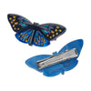 Set Yourself Free Butterfly Hair Clips Set - 2 Piece