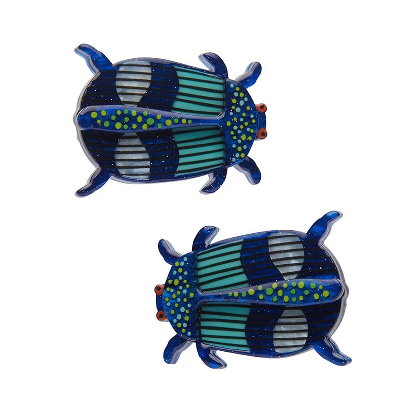 Erstwilder A Jewel Among Beetles Hair Clips Set - 2 Piece AR1HR07