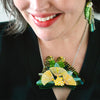 Perched upon the Lilly Pillies Necklace