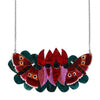 A Moth Amongst the Desert Peas Necklace