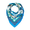 Kyrie Kingfisher Square Scarf