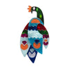 Good Tidings Peacock Brooch