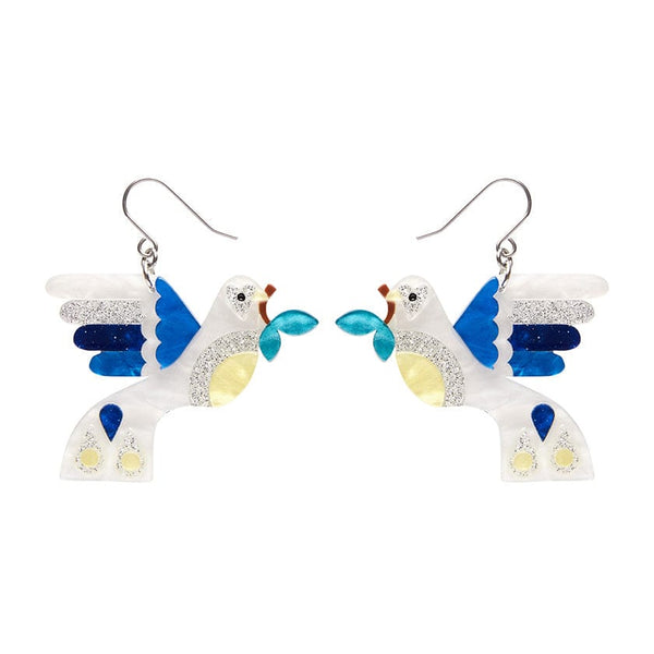 Peace Love Drop Earrings – Erstwilder