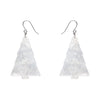 O Christmas Tree Drop Earrings