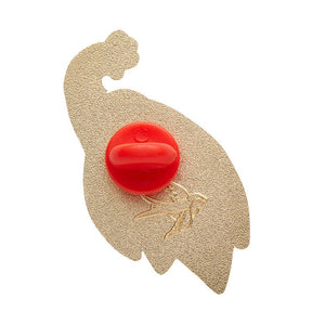 Erstwilder Good Tidings Peacock Enamel Pin AS1EP09