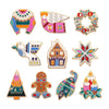 Erstwilder Modern Holiday Enamel Pin Pack - 10 Piece AS1EPX01