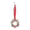 A Jolly Christmas Enamel Tree Ornament