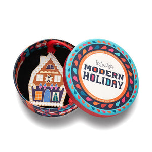 Erstwilder Holiday Home Enamel Tree Ornament AS1OT04