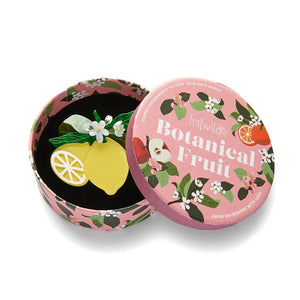 Lemon Drop Brooch  -  Erstwilder  -  Quirky Resin and Enamel Accessories