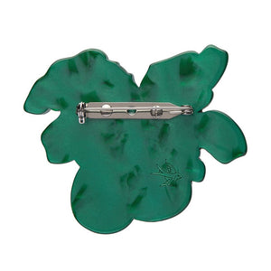 Fig Monday Brooch  -  Erstwilder  -  Quirky Resin and Enamel Accessories
