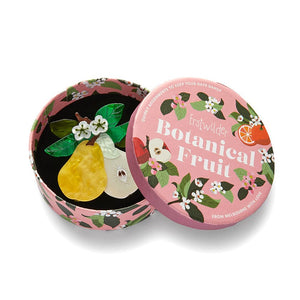 Compare the Pear Brooch  -  Erstwilder  -  Quirky Resin and Enamel Accessories