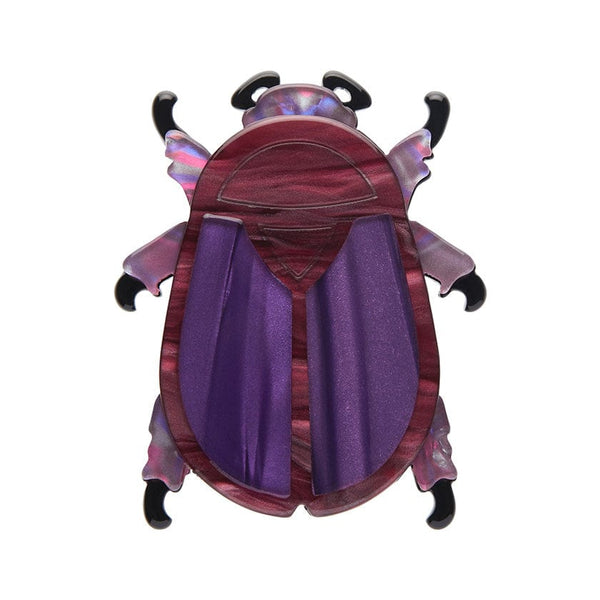 Summer Scarab Brooch Erstwilder