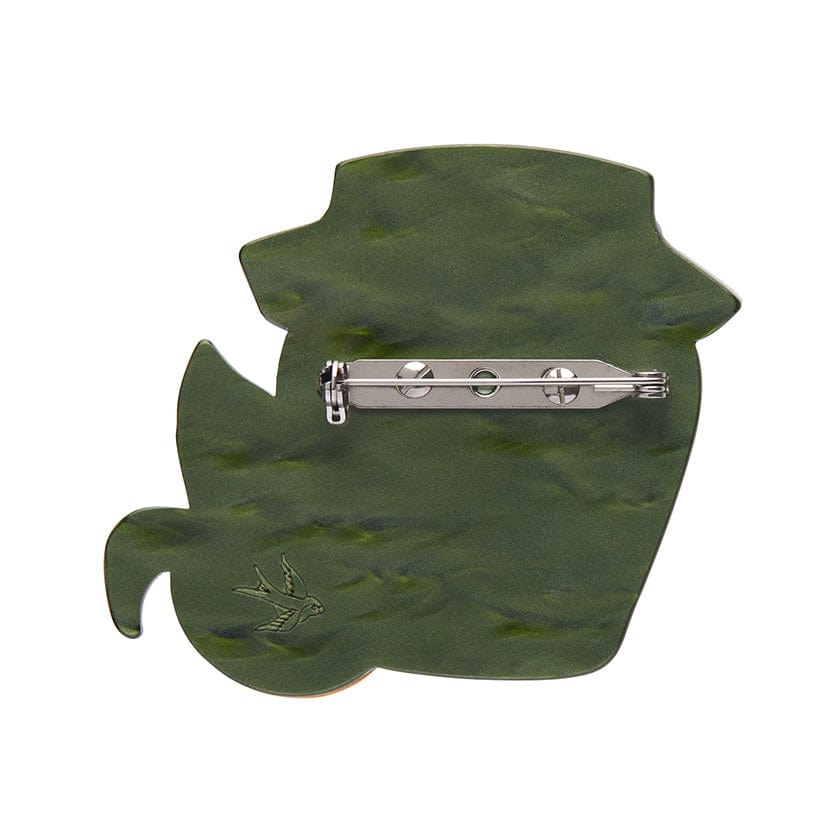 Paddington's Preference Brooch  -  Erstwilder  -  Quirky Resin and Enamel Accessories
