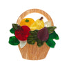 Picnic Party Starter Brooch  -  Erstwilder  -  Quirky Resin and Enamel Accessories