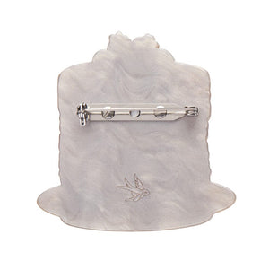 Stack 'Em Up Brooch  -  Erstwilder  -  Quirky Resin and Enamel Accessories