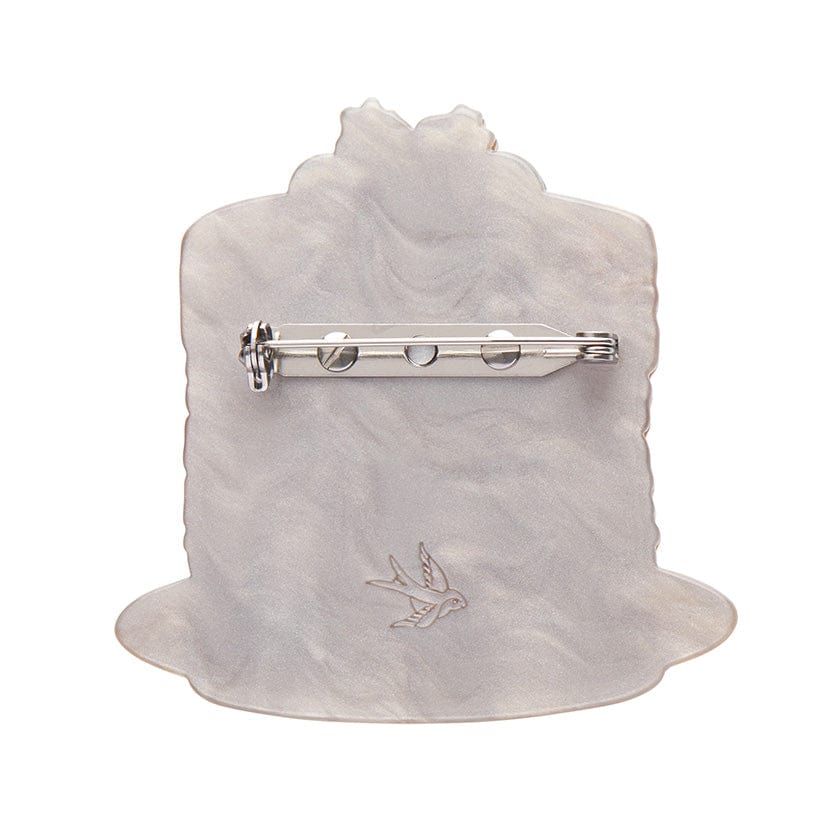 Stack 'Em Up Brooch  -  Erstwilder  -  Quirky Resin and Enamel Accessories