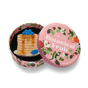 Stack 'Em Up Brooch  -  Erstwilder  -  Quirky Resin and Enamel Accessories