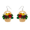Picnic Party Starter Drop Earrings  -  Erstwilder  -  Quirky Resin and Enamel Accessories