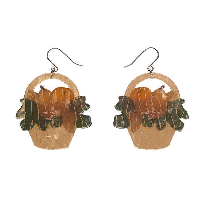 Picnic Party Starter Drop Earrings  -  Erstwilder  -  Quirky Resin and Enamel Accessories