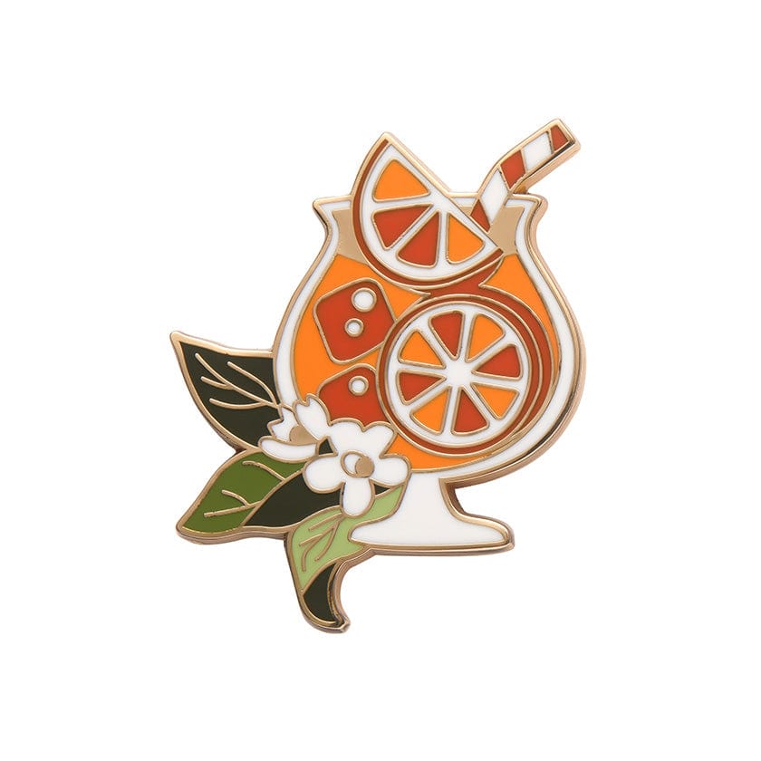 Aperitif Italiano Enamel Pin  -  Erstwilder  -  Quirky Resin and Enamel Accessories