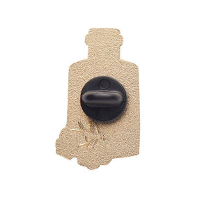 Pink Gin Party Enamel Pin  -  Erstwilder  -  Quirky Resin and Enamel Accessories