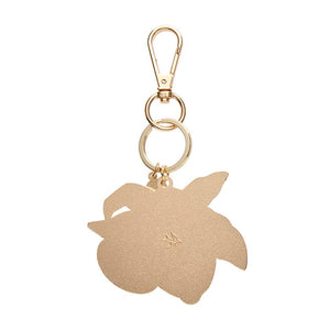 Lemon Drop Enamel Key Ring  -  Erstwilder  -  Quirky Resin and Enamel Accessories