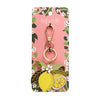 Lemon Drop Enamel Key Ring  -  Erstwilder  -  Quirky Resin and Enamel Accessories