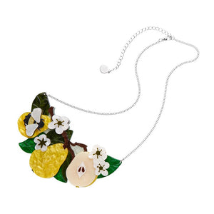 Compare the Pear Statement Necklace  -  Erstwilder  -  Quirky Resin and Enamel Accessories