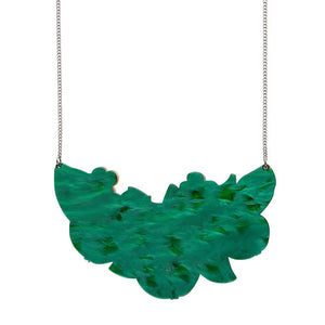 Compare the Pear Statement Necklace  -  Erstwilder  -  Quirky Resin and Enamel Accessories