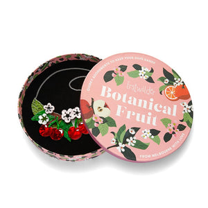 Blossoming Cherries Statement Necklace  -  Erstwilder  -  Quirky Resin and Enamel Accessories