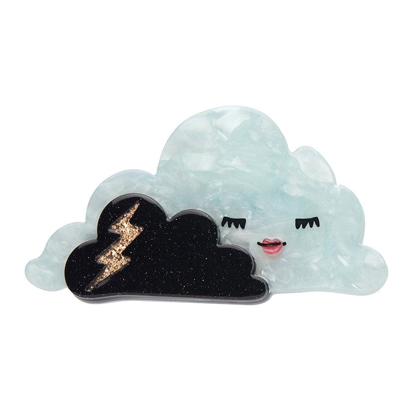 Stella the Storm Brooch  -  Erstwilder  -  Quirky Resin and Enamel Accessories