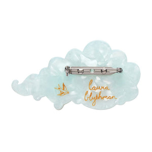 Lainey the Rainy Brooch  -  Erstwilder  -  Quirky Resin and Enamel Accessories