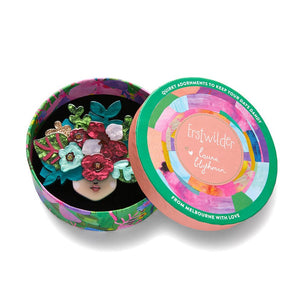 Spring to Life Brooch  -  Erstwilder  -  Quirky Resin and Enamel Accessories