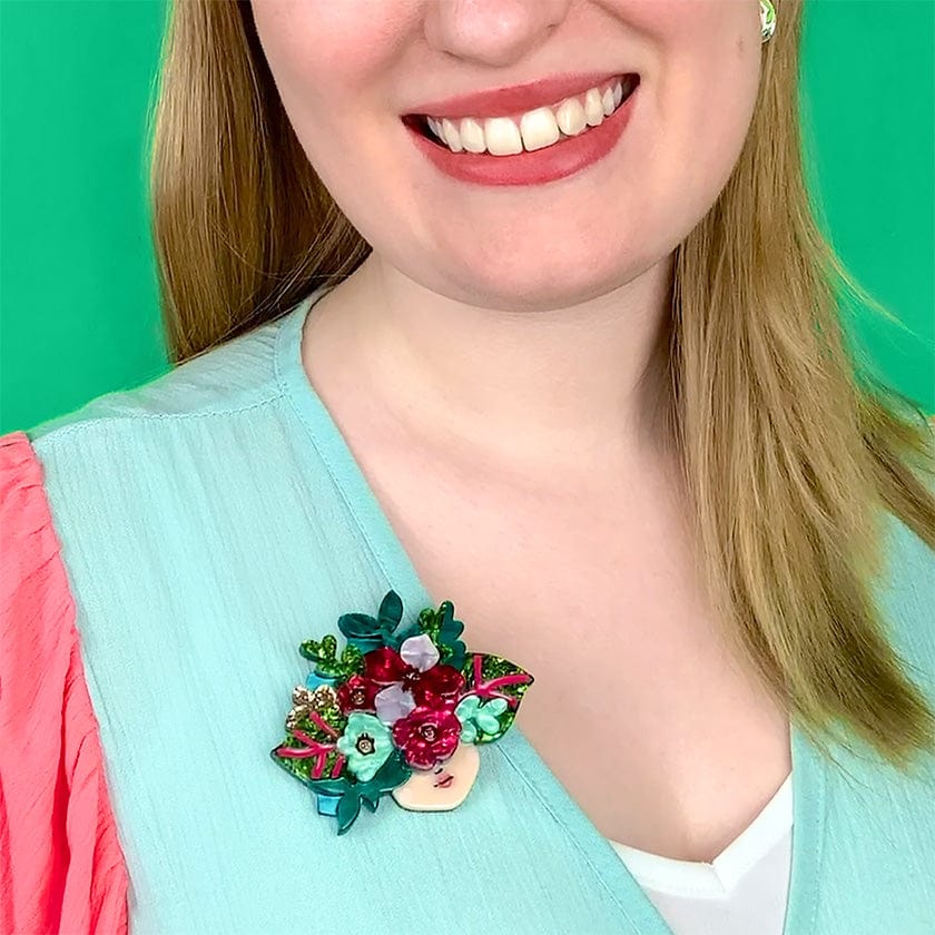 Spring Brooch Model Spring to Life Brooch – Erstwilder