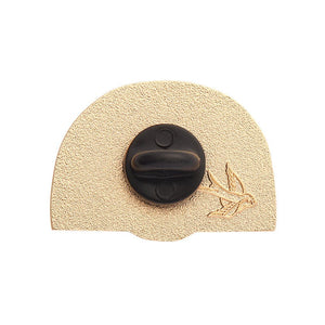 Groovy U.V. Enamel Pin  -  Erstwilder  -  Quirky Resin and Enamel Accessories